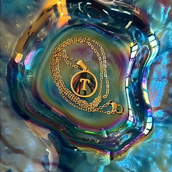T Letter Necklace - Picture 4 of 4